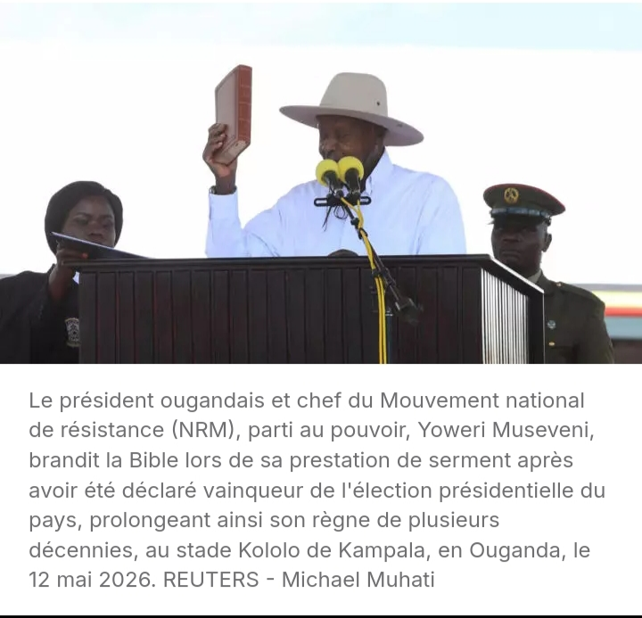 Ouganda : Yoweri Museveni officiellement investi pour un septième mandat screenshot 20260513 122143