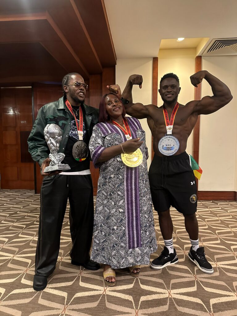 De Bamenda à la scène mondiale : l'inspirant parcours de Desmond Chamako vers le statut de bodybuilder professionnel WFF img 20260730 wa0014