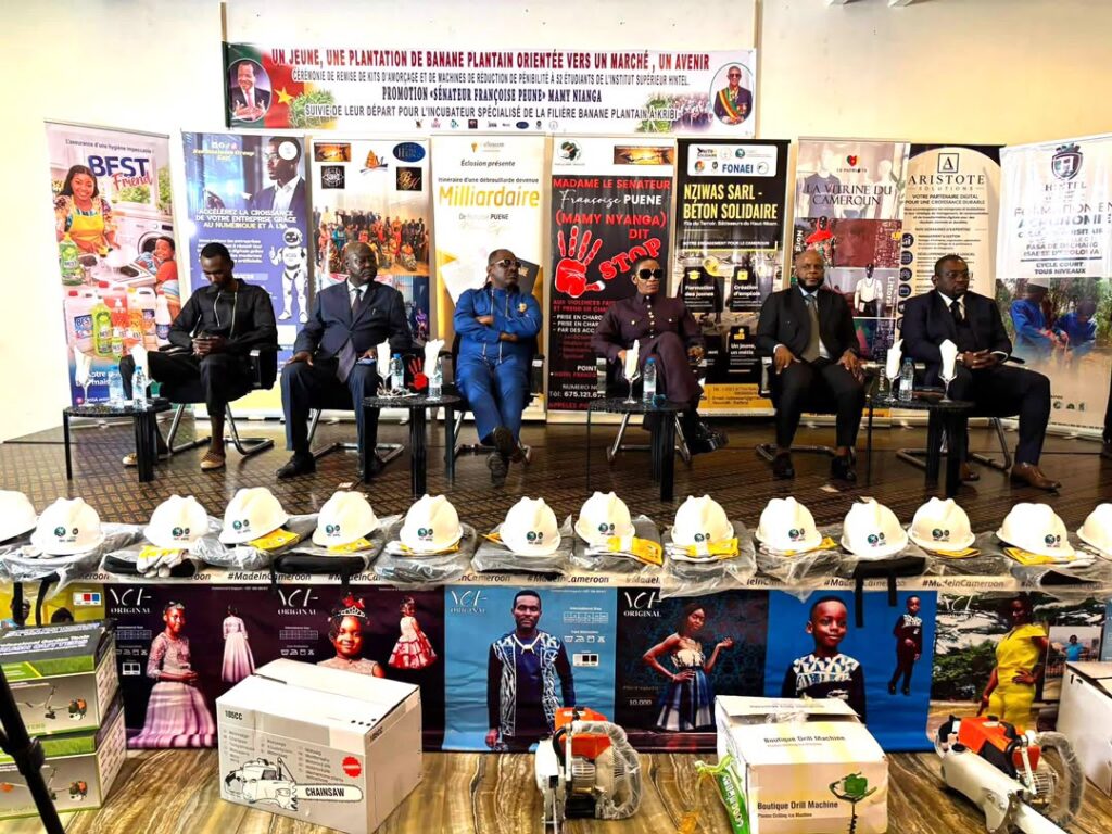 Mamy Nyanga mise sur la jeunesse d'entrepreneurs agricoles: 52 étudiants de HINTEL reçoivent leurs kits d'amorçage et envoyés en incubation img 20260804 wa0003