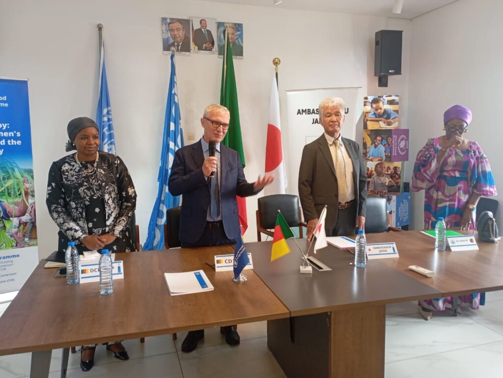 Sécurité alimentaire : le Japon mobilise 200 millions de yens pour soutenir plus de 13 000 personnes au Cameroun img 20260812 wa0004