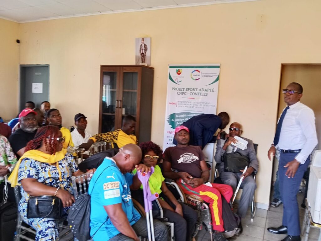 Projet sport adapté : formation, sensibilisation et promotion du para sport au Cameroun img 20261011 wa0007