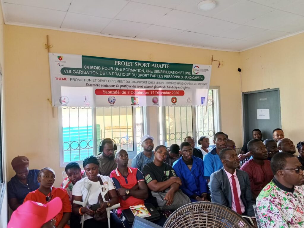 Projet sport adapté : formation, sensibilisation et promotion du para sport au Cameroun img 20261011 wa0008